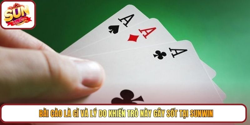 Bài Cào là gì và lý do khiến trò này gây sốt tại Sunwin