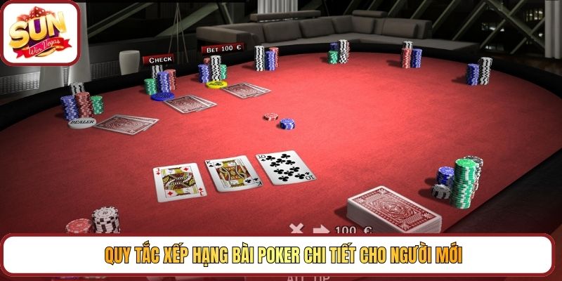 Quy tắc xếp hạng bài Poker chi tiết cho người mới