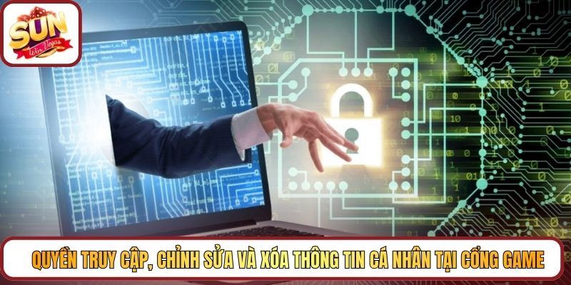 Quyền truy cập, chỉnh sửa và xóa thông tin cá nhân tại cổng game