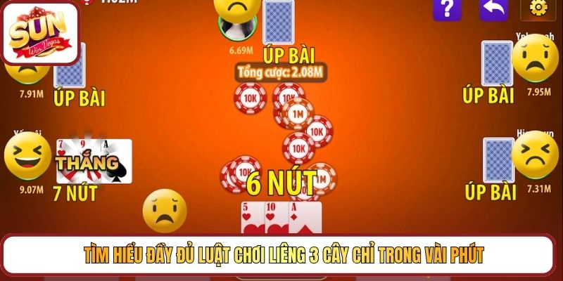 Tìm hiểu đầy đủ luật chơi Liêng 3 cây chỉ trong vài phút